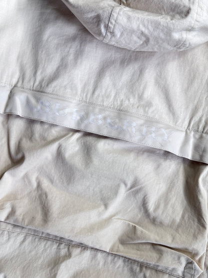 Burberry Beige Hooded Packable Tech Jacket