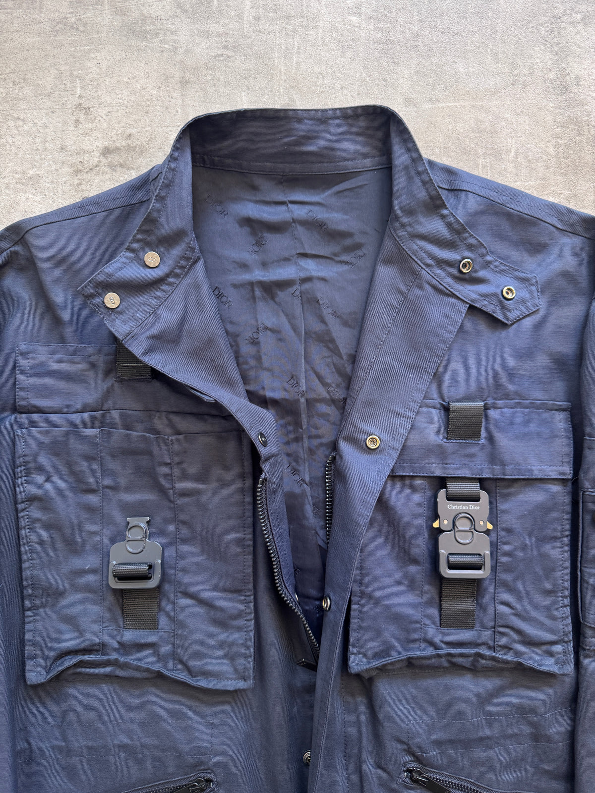 2019 Dior Homme Crop Buckle Tech Blouson FA:276 (SC489)
