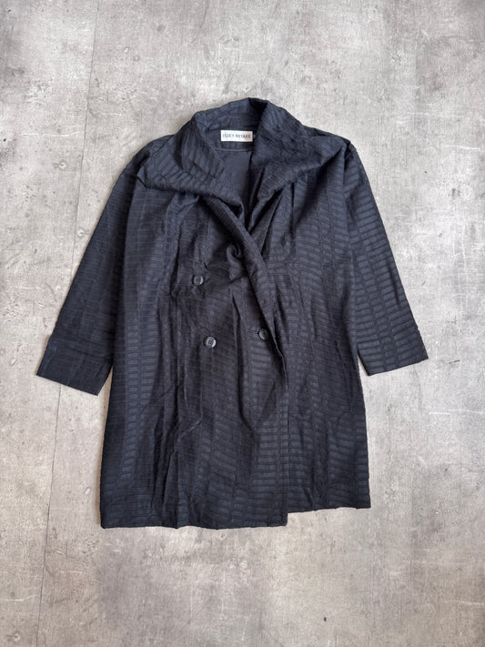 S/S 2017 Issey Miyake Block Textured Fold Coat SC: 5782