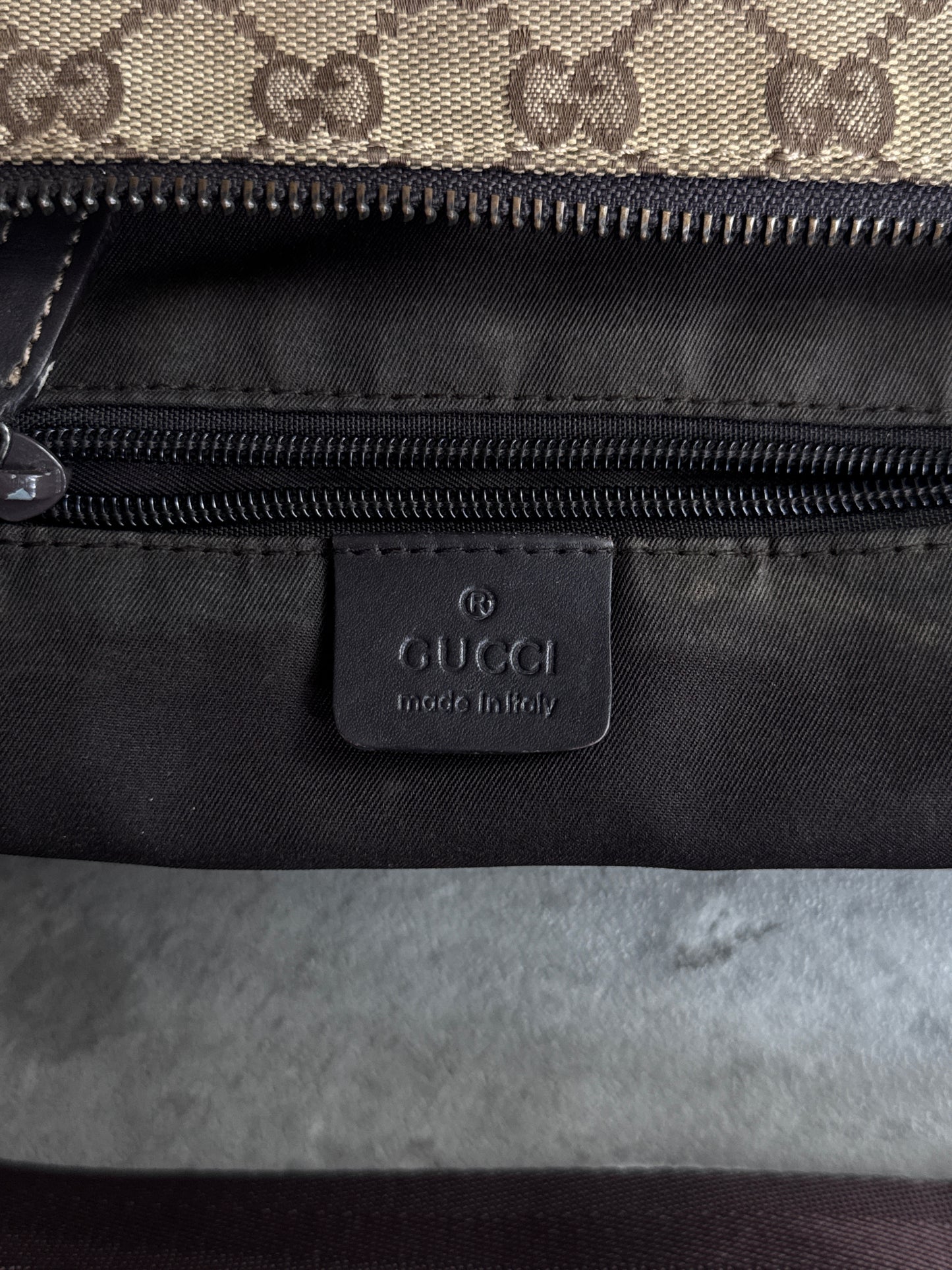 Gucci Perforated Brown Monogram Cross Body