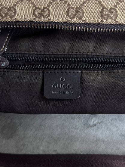 Gucci Perforated Brown Monogram Cross Body