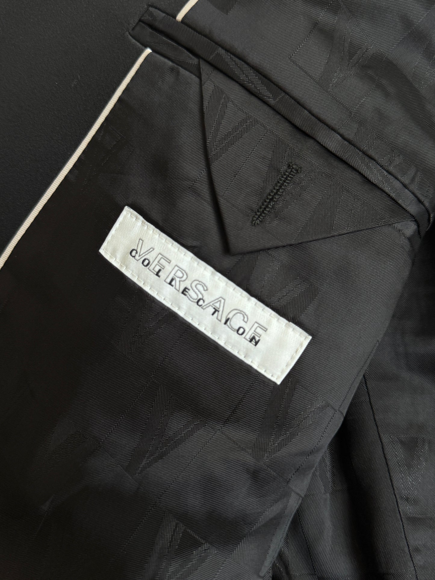 Versace Pinstripe Vintage Suit
