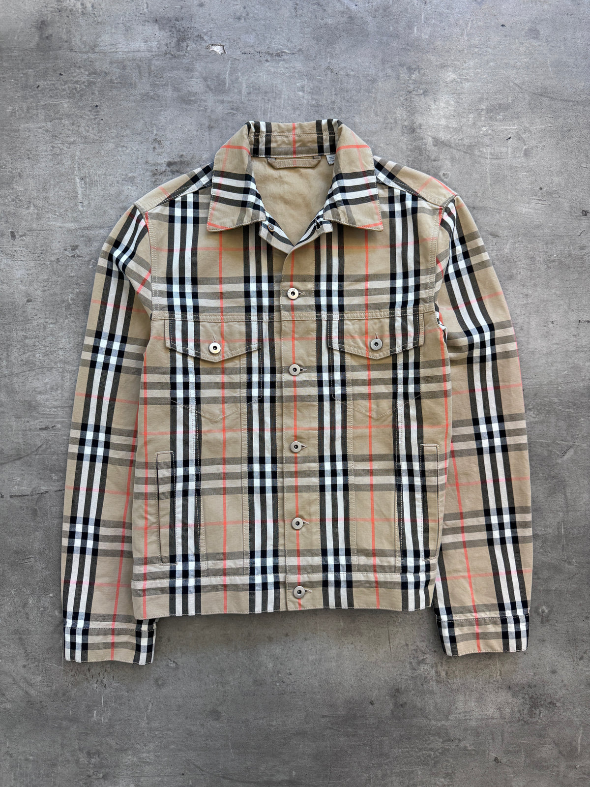 Burberry Nova Check Type III Rider Jacket FA:276 (MM950)