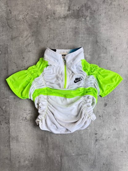 VT Rework : Nike Ruched Reworked Quarter Zip Top