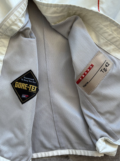 1990's Prada Sport Goretex Contrast Trim Stretch Tech Jacket