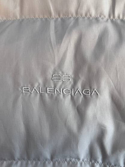 Balenciaga Grey Down Quilted Technical Puffer Jacket