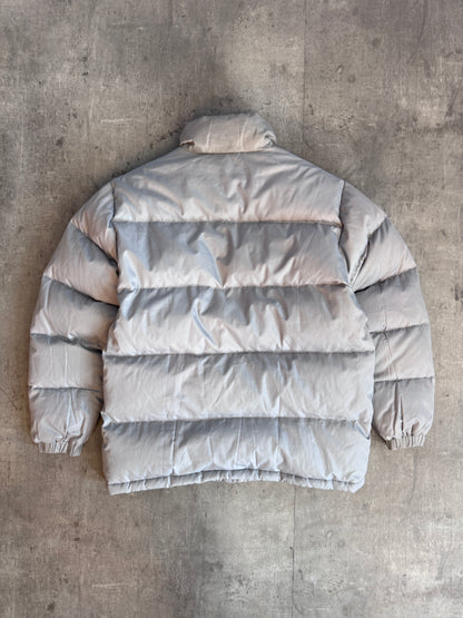 Balenciaga Grey Down Quilted Technical Puffer Jacket
