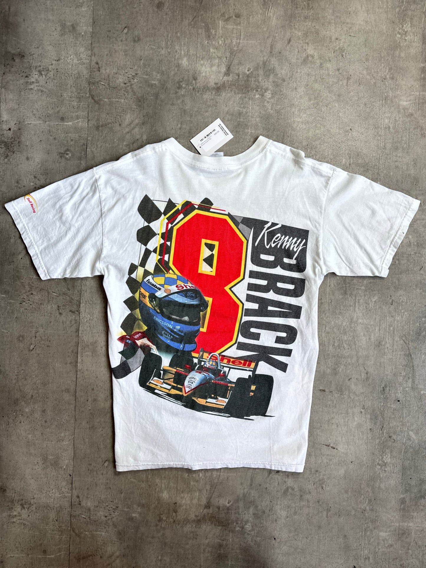 2000's Kenny Brack F1 Double Graphic Tee