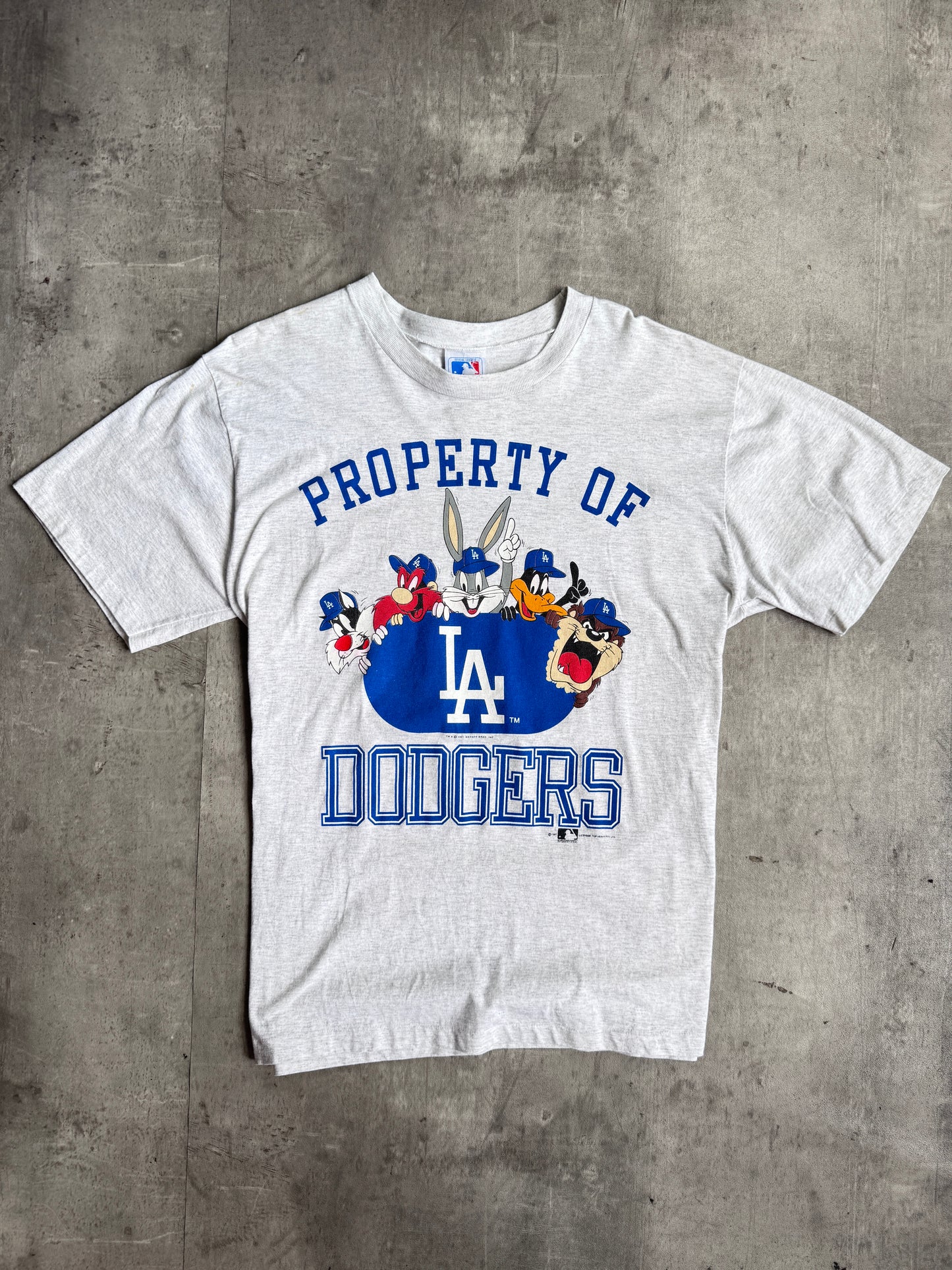 1991 Looney Tunes x LA Dodgers Singlestitch Tee