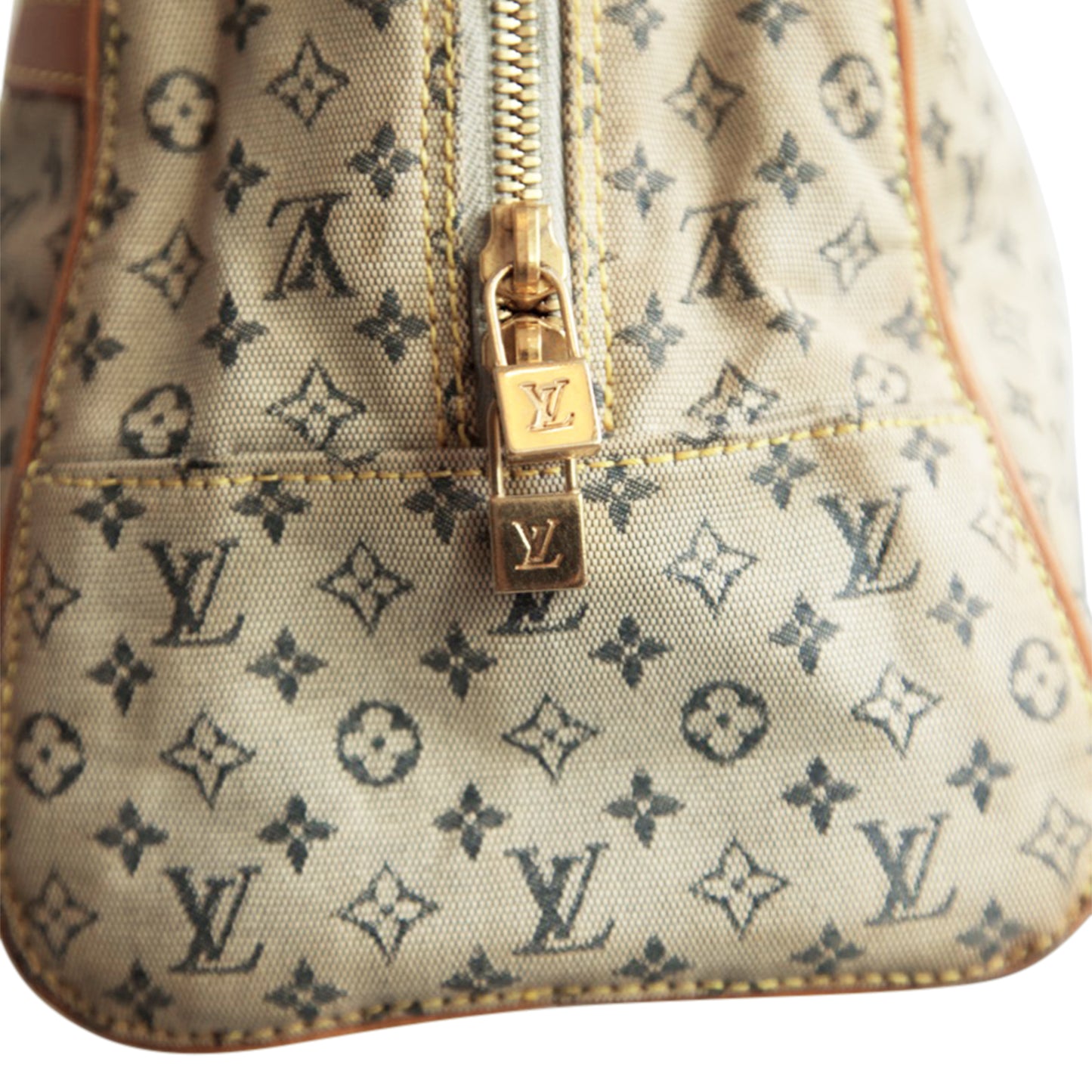 Louis Vuitton Marie Mini Lin Monogram Canvas Top-Handle (2001)