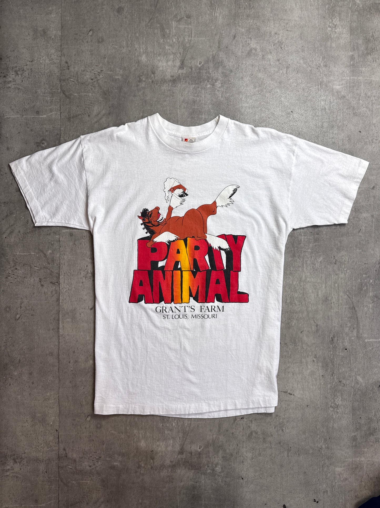 1990's Party Animal St. Louis Single Stitch Graphic Tee
