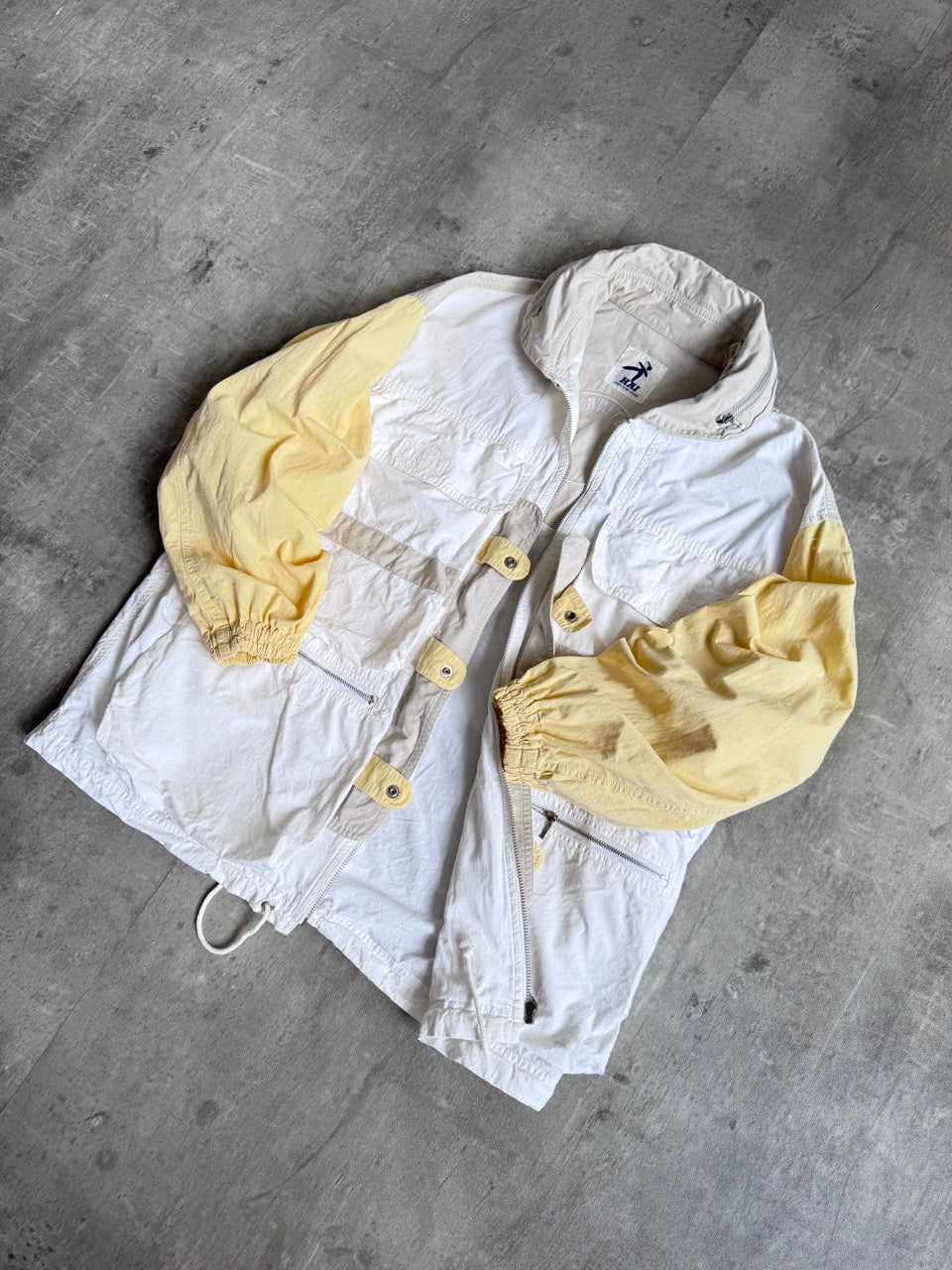 Issey Miyake Hai Sporting Gear Tri-Tone Anorak
