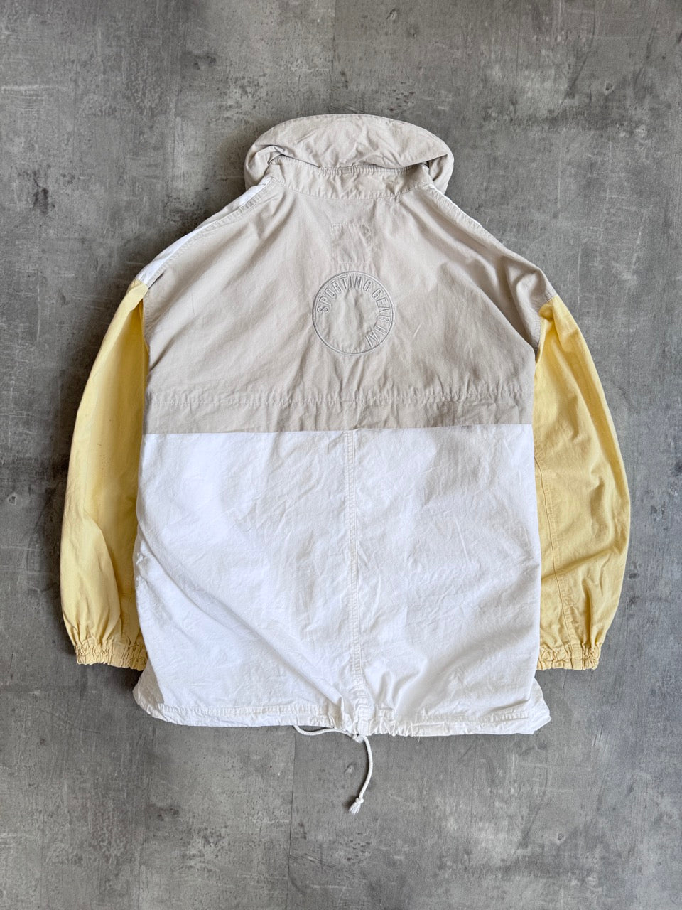 Issey Miyake Hai Sporting Gear Tri-Tone Anorak