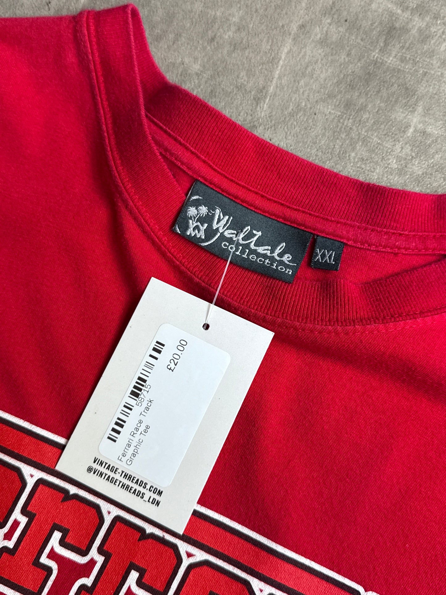 Ferrari Race Track Graphic Tee