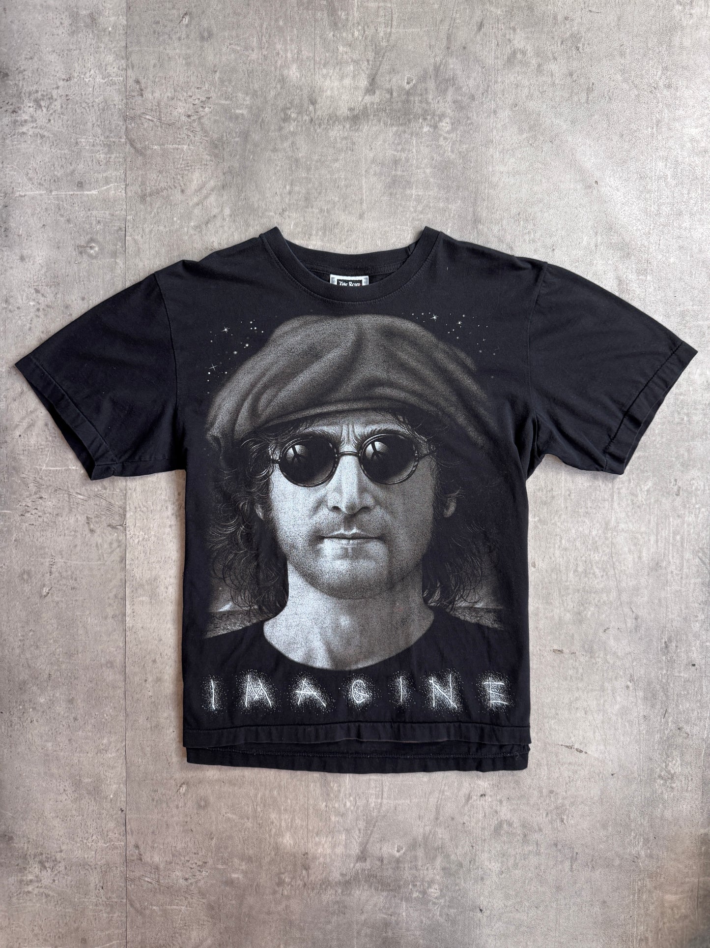 00s John Lennon Imagine Double-Sided Graphic Tee
