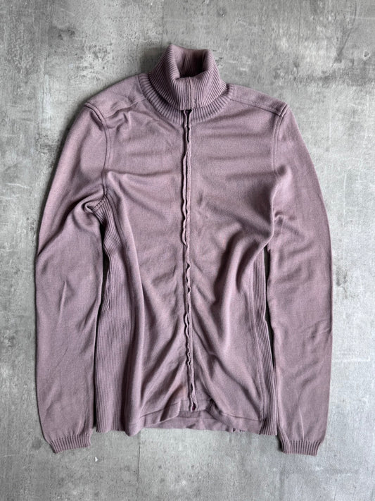 Prada Mauve Knit Zipper