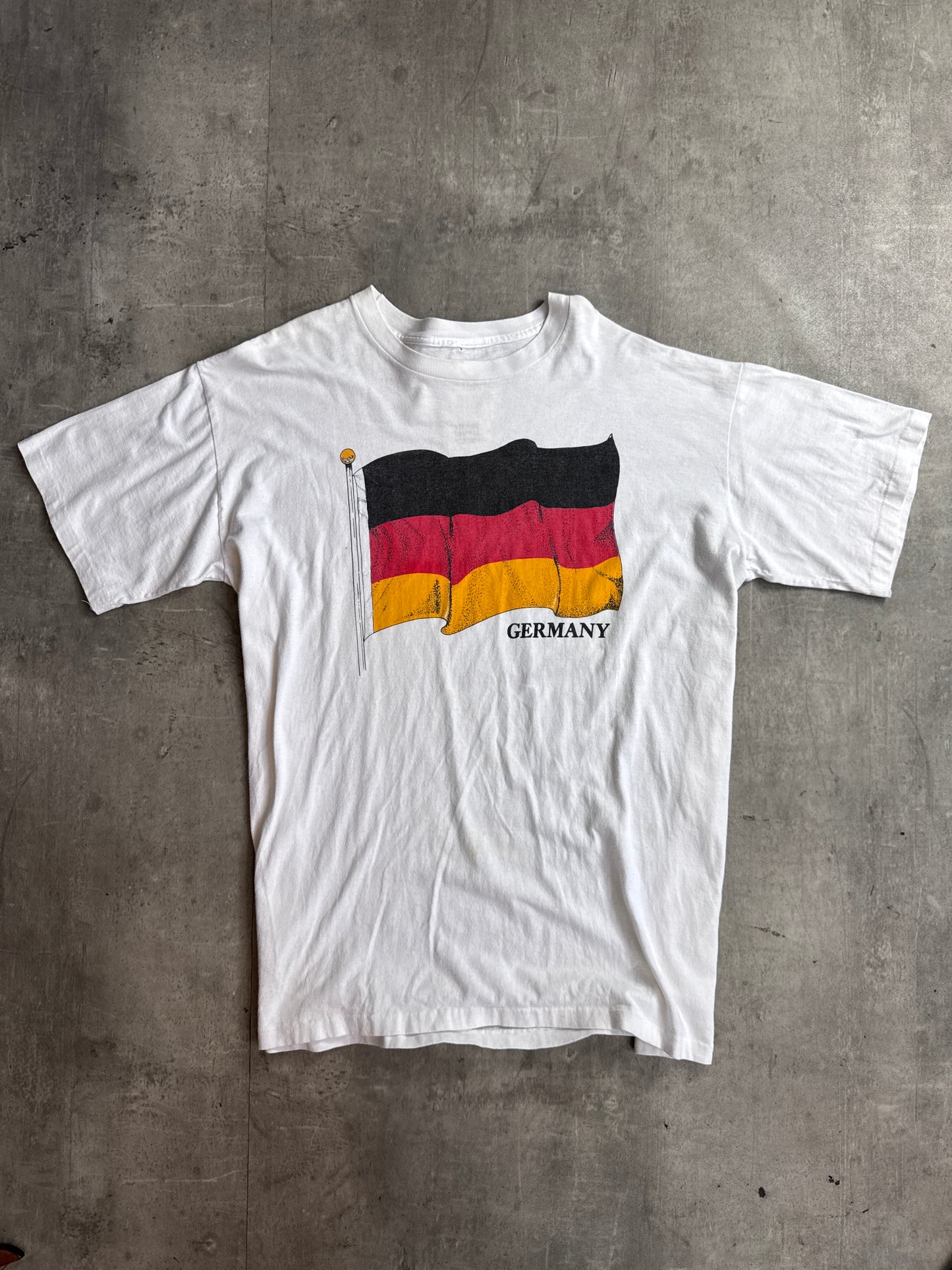 German Flag Graphic Tee Single Stitch