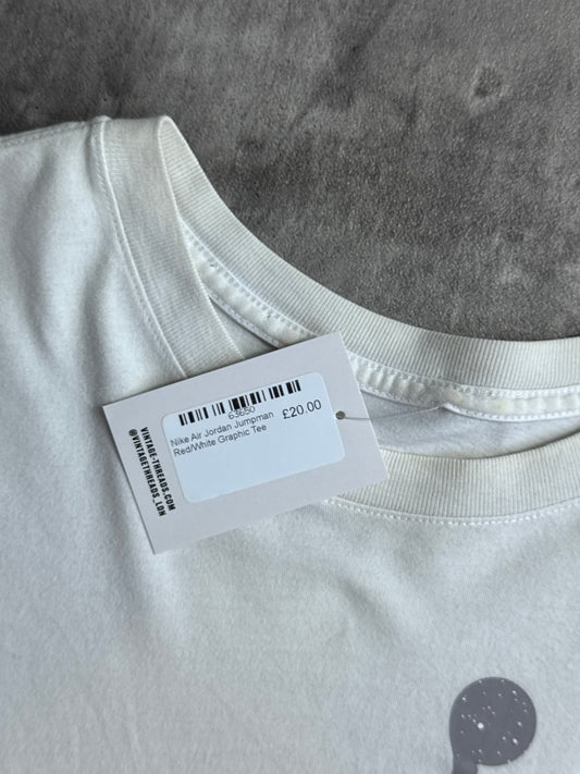 Nike Air Jordan Jumpman Red/White Graphic Tee