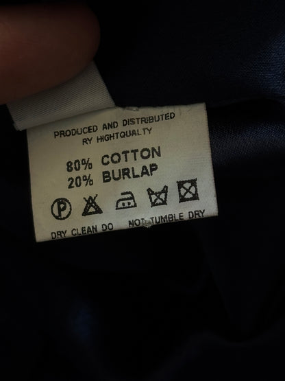 Moschino Cheap and Chic Navy Trench Coat