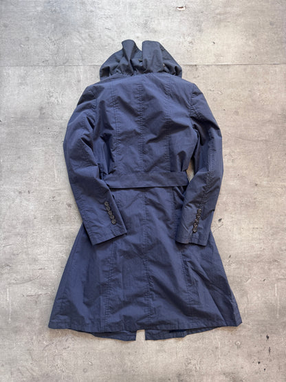 Moschino Cheap and Chic Navy Trench Coat