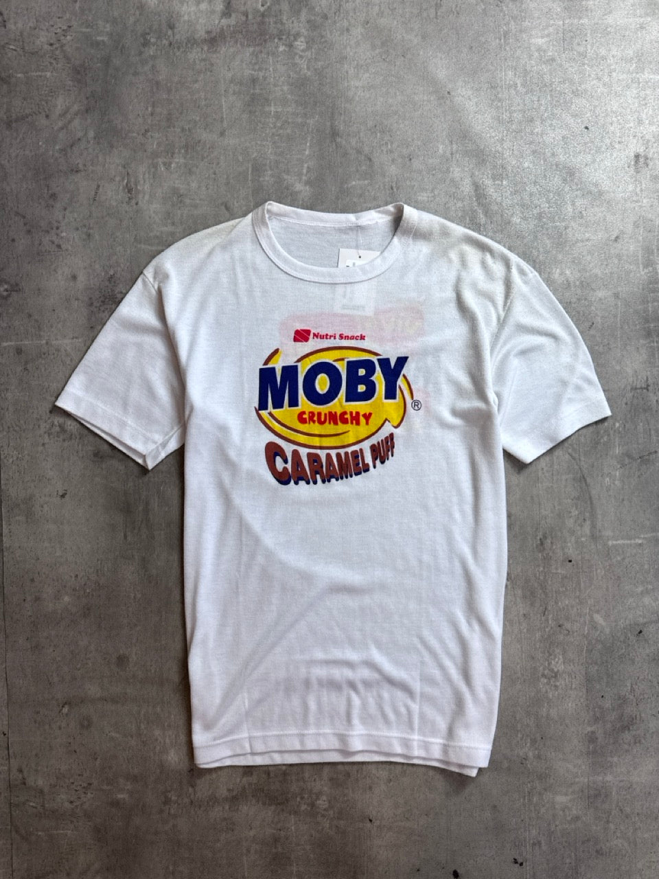 Moby Crunch Snack White Graphic Tee
