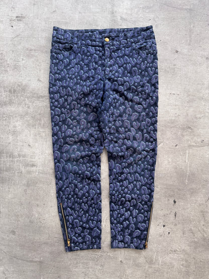 Louis Vuitton Cheetah Print Skinny Jeans