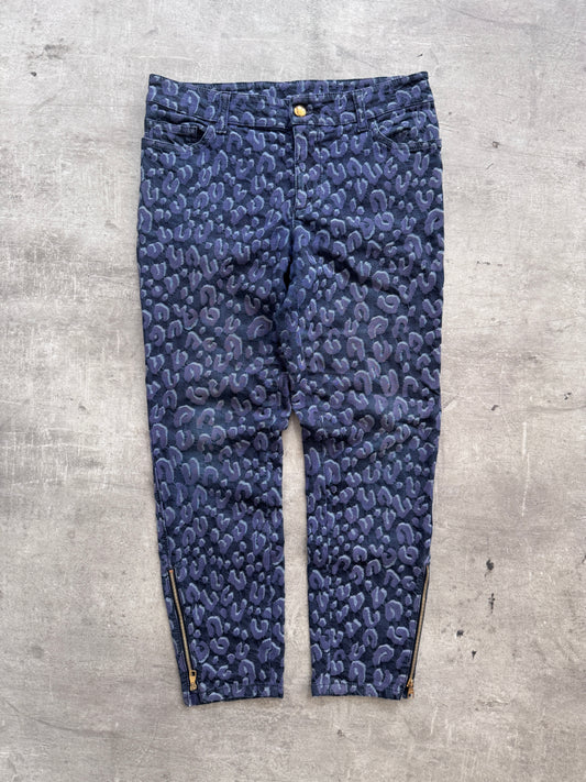 Louis Vuitton Cheetah Print Skinny Jeans