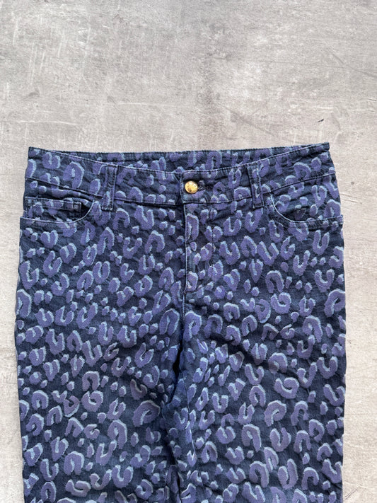 Louis Vuitton Cheetah Print Skinny Jeans