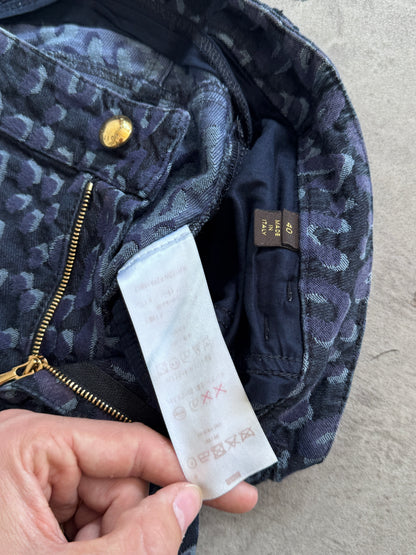 Louis Vuitton Cheetah Print Skinny Jeans