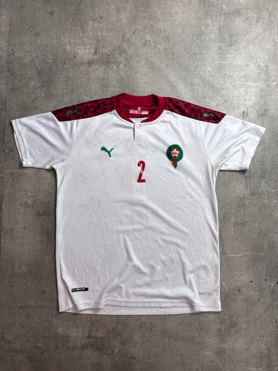 2022 Puma x Morroco Hakimi Morroco Away Football Shirt