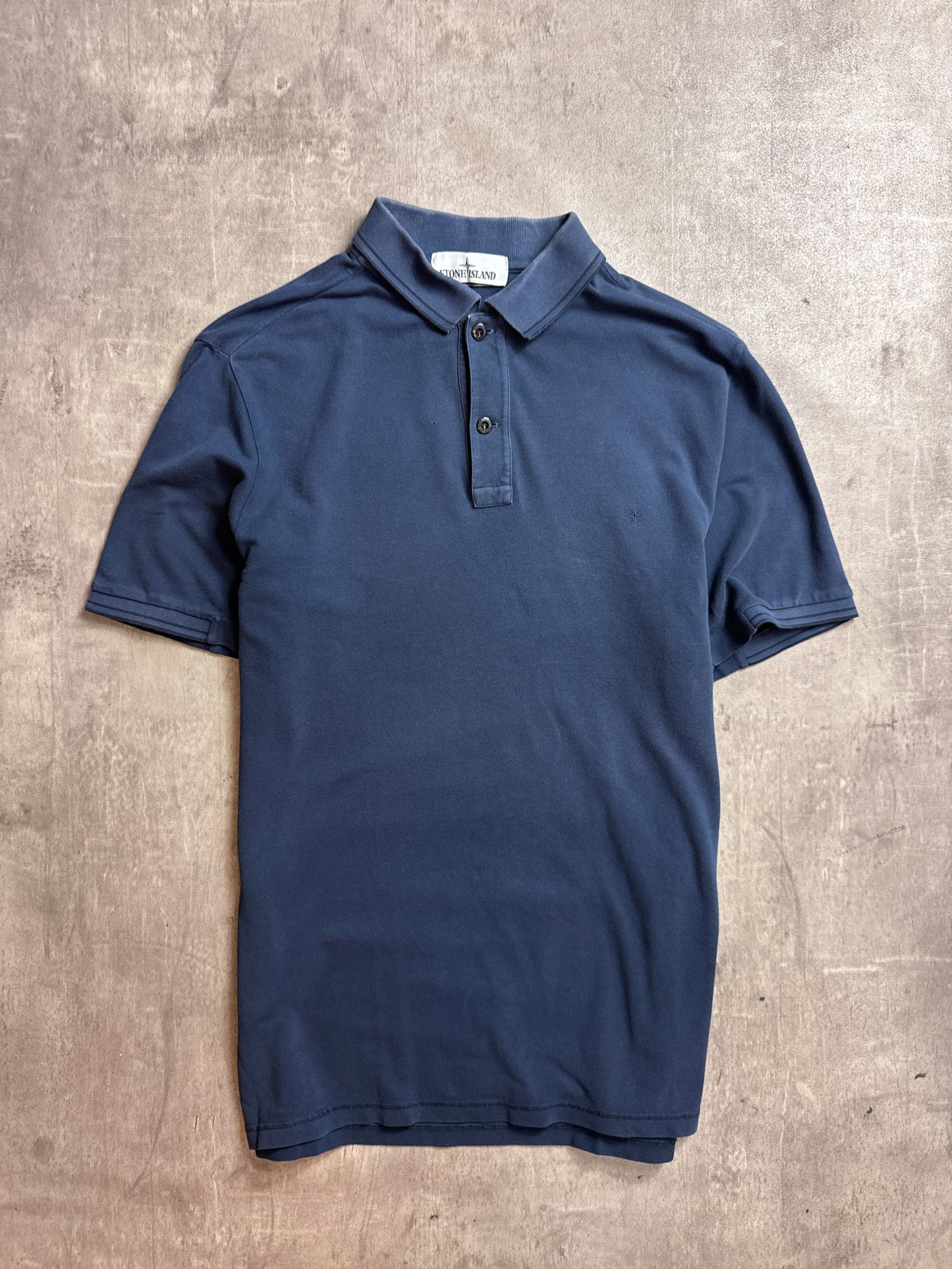 Stone Island Navy Polo Shirt