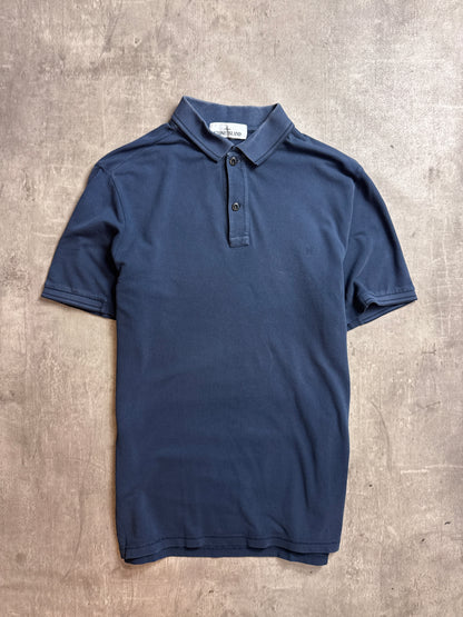 Stone Island Navy Polo Shirt