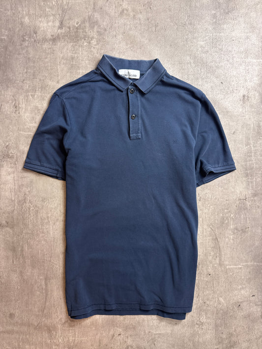 Stone Island Navy Polo Shirt