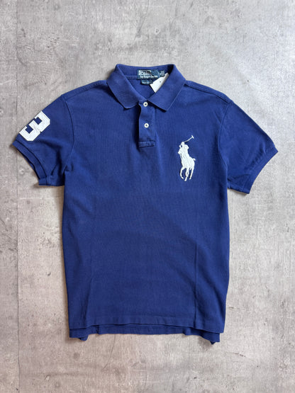 Polo Ralph Lauren Navy '3' Embroidered Polo Shirt