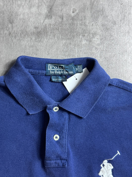 Polo Ralph Lauren Navy '3' Embroidered Polo Shirt