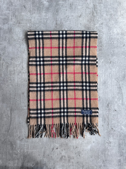 Burberry Classic Nova Check 100% Cashmere Scarf