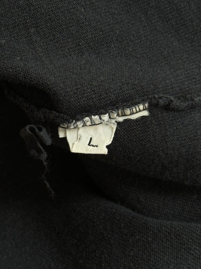 1990's Stone Island Navy LS Embroidered Spellout Tee