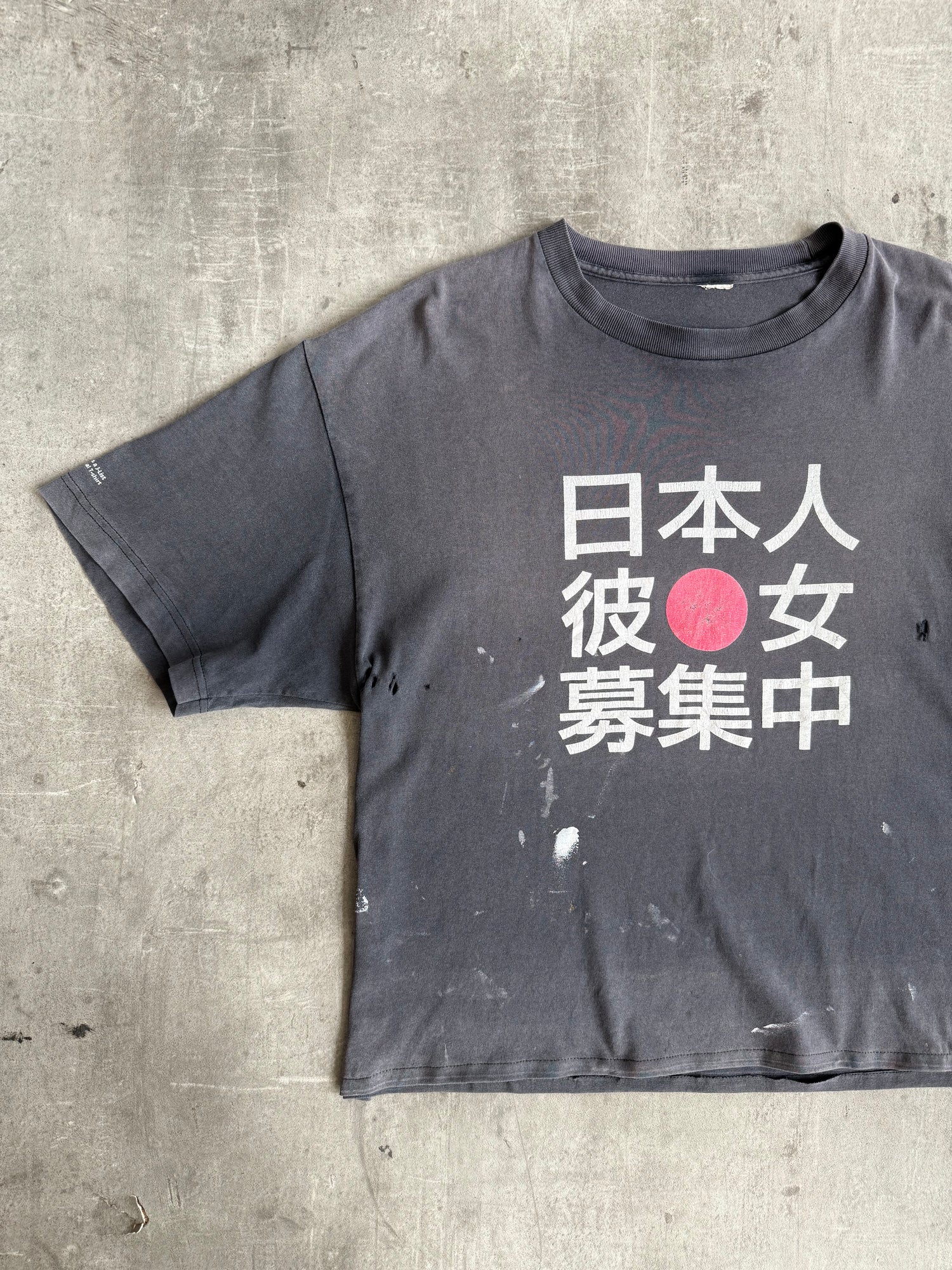 2000's 'Searching For Japanese Girlfriend' Distressed Tourist Tee