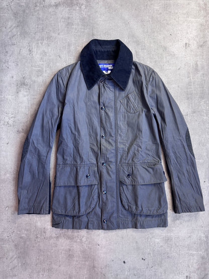 Junya Watanabe Grey Hybrid Deck Corduroy Jacket