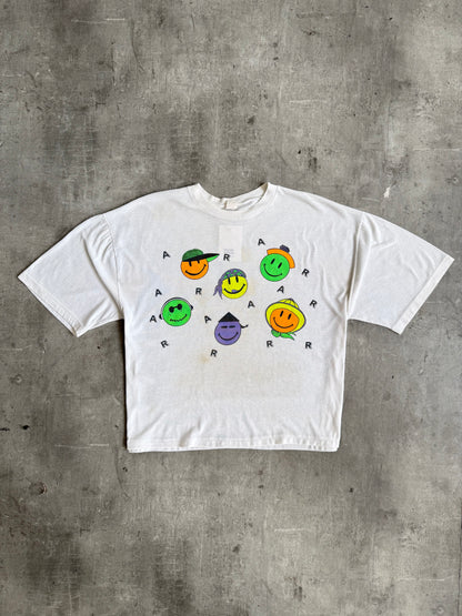 1980's Acid House Smiley Rave Graphic Tee