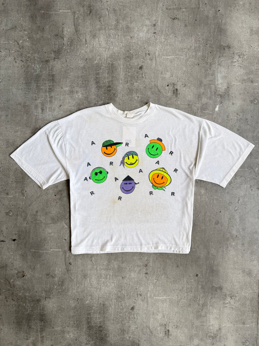 1980's Acid House Smiley Rave Graphic Tee