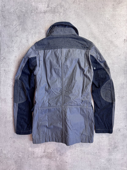 Junya Watanabe Grey Hybrid Deck Corduroy Jacket