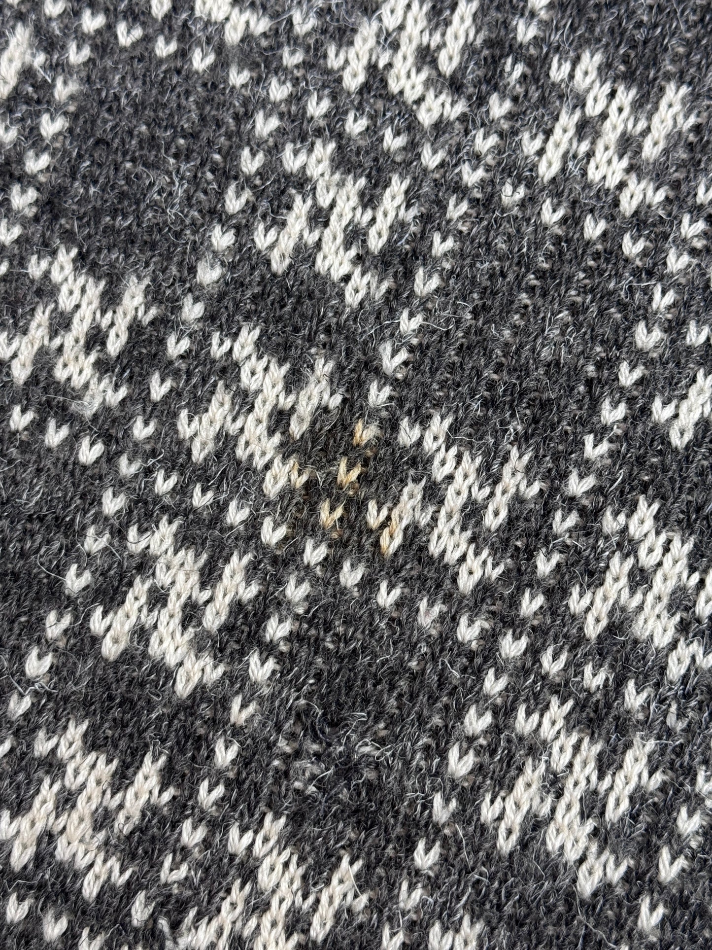 1980s Emporio Armani Patterned Intarsia Wool Knit Multi Sweater