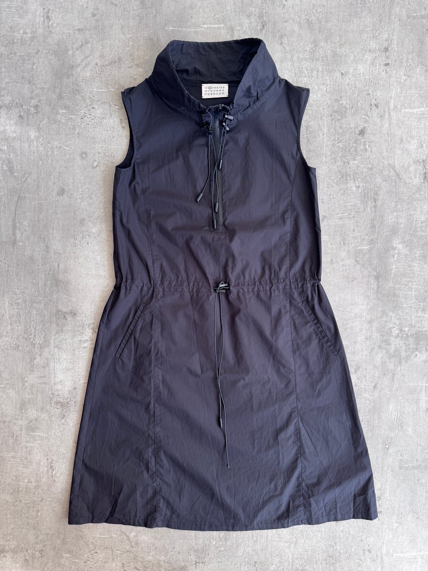 SS2019 Margiela Black Multi-Toggle Technical Dress