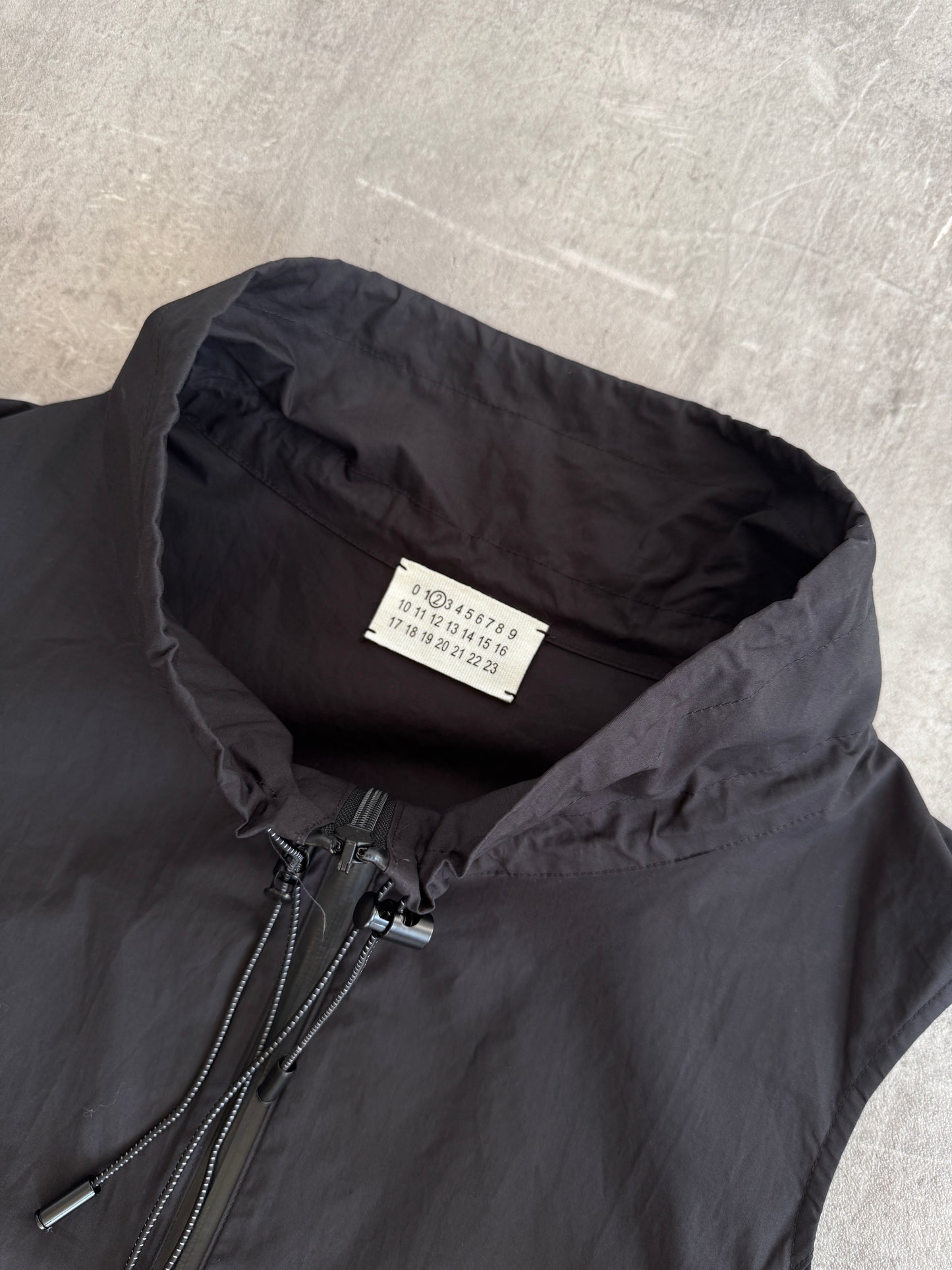 SS2019 Margiela Black Multi-Toggle Technical Dress