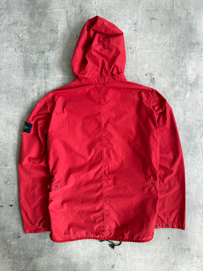 S/S 2010 Stone Island Nylon Double Pocket Red Smock Jacket