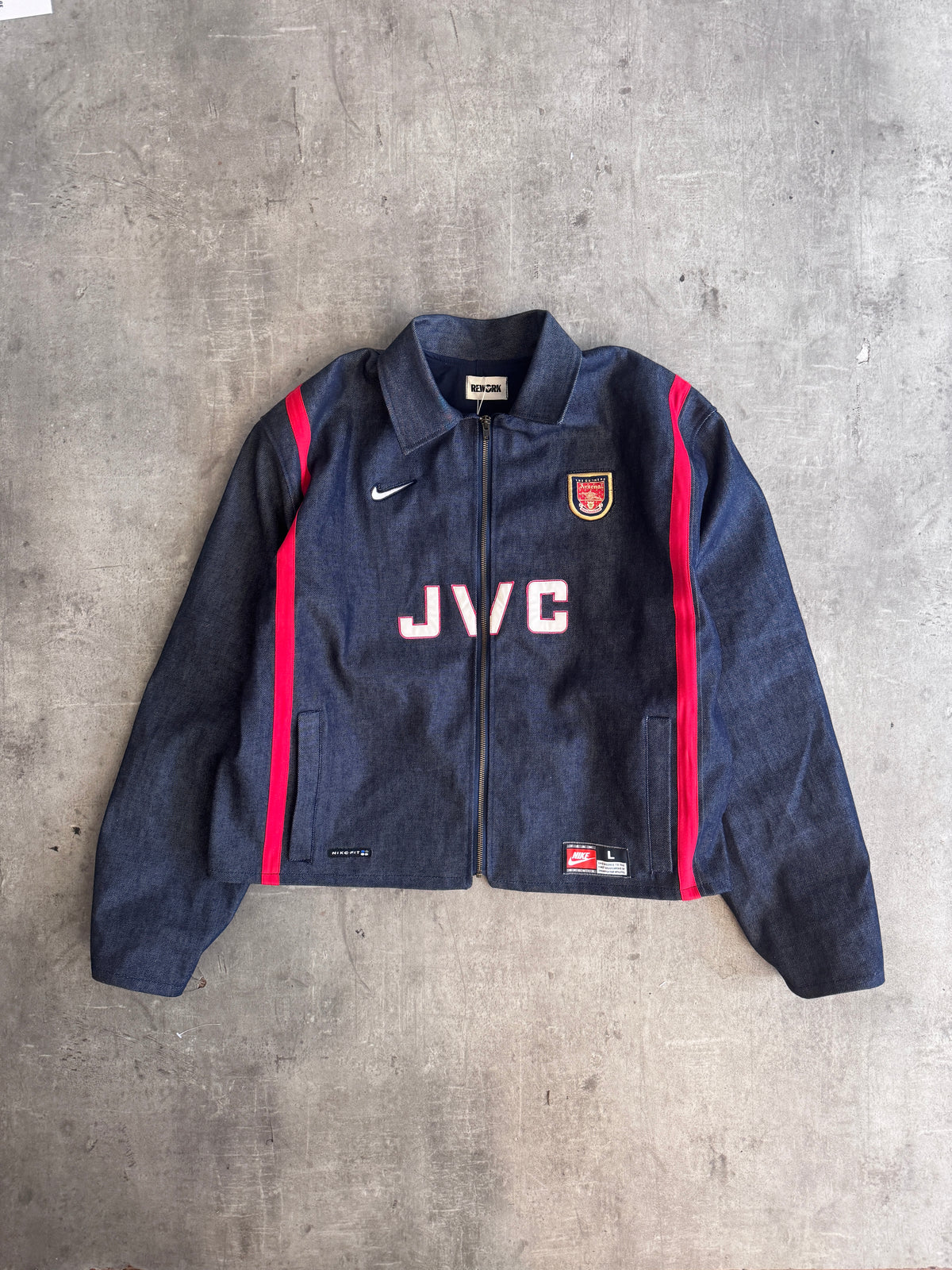 VT Rework : 1998-99 Arsenal Denim Jacket