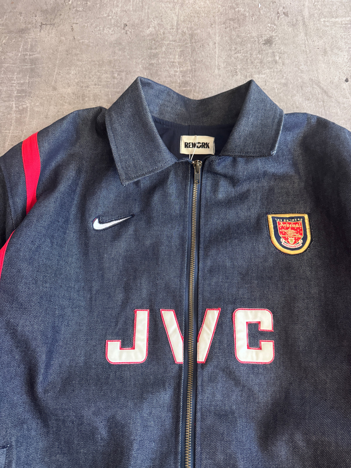 VT Rework : 1998-99 Arsenal Denim Jacket