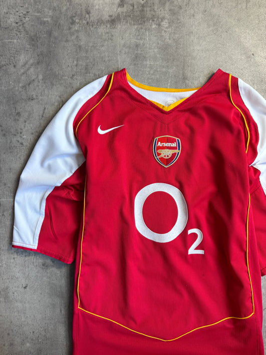 2002/2003 Arsenal x Nike "Henry 14" Home Football Shirt