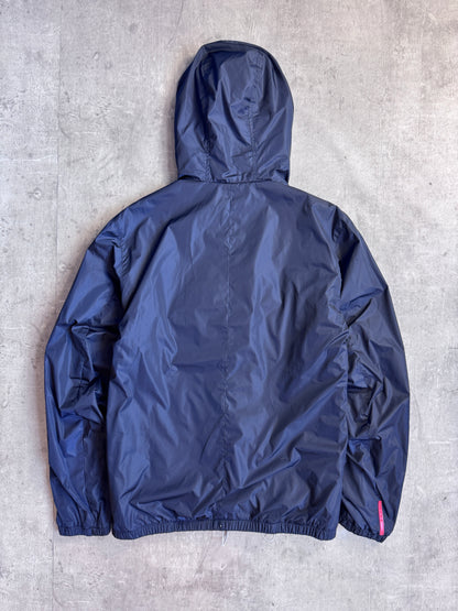 Prada Sport Reversible Hybrid Hooded Technical Jacket